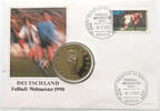 BRD NUMISBRIEF FUSSBALL WELTMEISTER -