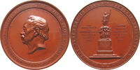 HAUS HABSBURG MEDAILLE Seidan auf die Errichtung des Radetzky-Monuments in Prag -