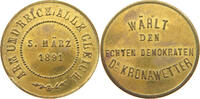 HAUS HABSBURG MEDAILLE ARM UND REICH ALLE GLEICH KRONAWETTER -