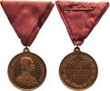 HAUS HABSBURG MEDAILLE Franz Joseph I. 1848-1916 FÜR FLEISS UND GUTE SITTEN URANIA -