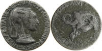 ITALY STATES MEDAL Isotta Degli Atti wife of Sigismondo Pandolfo Malatesta 1432-1474 -
