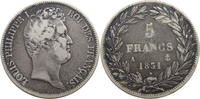 FRANCE 5 FRANCS LOUIS PHILIPPE I. (1830-1848) -