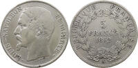 FRANCE 5 FRANCS LOUIS NAPOLEON BONAPARTE (1848-1852) -