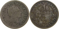 BRANDENBURG PREUßEN 1 SILBERGROSCHEN Friedrich Wilhelm IV. (1840-1861) -