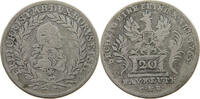 BRANDENBURG BAYREUTH 20 KREUZER Friedrich Christian 1763-1769 -