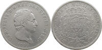 ITALY STATES SARDINIA 5 LIRE Carlo Felice 1821-1831 -