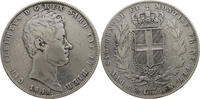 ITALY STATES SARDINIA 5 LIRE -