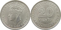 MALAYA 20 CENTS GEORGE VI. (1936-1952) -