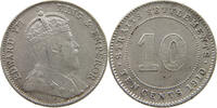 STRAITS SETTLEMENTS 10 CENTS EDWARD VII. (1901 - 1910) -