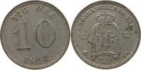 SWEDEN 10 ÖRE OSCAR II. (1872-1907) -