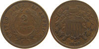 UNITED STATES OF AMERICA 2 CENTS UNION SHIELD -
