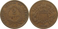 UNITED STATES OF AMERICA 2 CENTS UNION SHIELD -