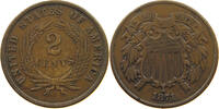 UNITED STATES OF AMERICA 2 CENTS UNION SHIELD -