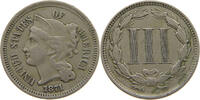 UNITED STATES OF AMERICA 3 CENTS NICKEL -