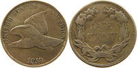 UNITED STATES OF AMERICA CENT FLYING EAGLE LARGE LETTERS -