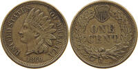 UNITED STATES OF AMERICA CENT INDIAN HEAD POINTED BUST -