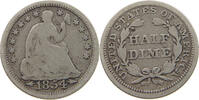UNITED STATES OF AMERICA HALF DIME SEATED LIBERTY -