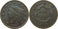 UNITED STATES OF AMERICA LARGE CENT CORONET HEAD -