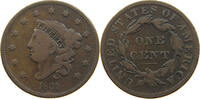 UNITED STATES OF AMERICA LARGE CENT CORONET HEAD -