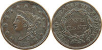 UNITED STATES OF AMERICA LARGE CENT CORONET HEAD -