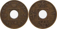 HONG KONG 1 MIL VICTORIA (1837-1901) -