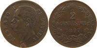 ITALY 2 CENTESIMI UMBERTO I. (1878-1900) -
