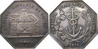Frankreich Medaille PROVINCIAL BANKS Comptoir d’escompte d’Orléans 1854 -