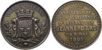 Frankreich Medaille Ville D´Orleans Jeanne d´Arc -
