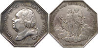 Frankreich Medaille Louis XVIII. Gayrard, Puymaurin -