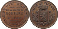 Frankreich Medaille Ville de vendome, Ronsard -