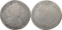 FRANCE 1/2 ECU LOUIS XIV 1643-1715 POITIERS -