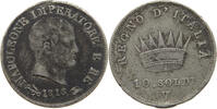 ITALY KINGDOM 10 SOLDI Napoleon I. -