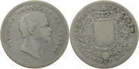 ITALY FIRENZE 50 CENTESIMI 1860 Vittorio Emanuele II. S 50,00 EUR  plus 5,99 EUR verzending