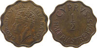 CYPRUS 1/2 PIASTRE George VI. (1936-1952) -