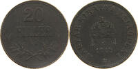 HAUS HABSBURG 20 FILLER Karl I. (1916-1919) -