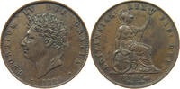 GREAT BRITAIN HALFPENNY GEORGE IV. (1820-1830) -