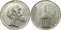 LIPPE MEDAILLE Paul Friedrich Emil Leopold III., 1851-1875 BANDEL SCHÖPFER ZINNMEDAILLE -