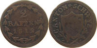 SCHWEIZ SCHWYZ 2 RAPPEN -