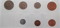 MOZAMBIQUE SET Mozambique - Republic - Centimo, 5, 10, 20 & 50 Centimos and Metica 1975 -