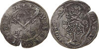 PAPAL STATES 1/2 GIULIO ANCONA GIULIO II. 1503-1513 VERY RARE -
