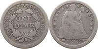 USA DIME SEATED LIBERTY -