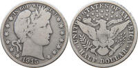 USA HALF DOLLAR BARBER -