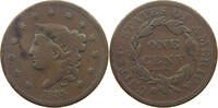 USA LARGE CENT CORONET HEAD -