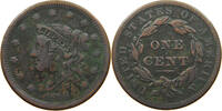 USA LARGE CENT CORONET HEAD -