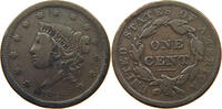 USA LARGE CENT CORONET HEAD -