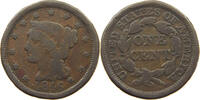 USA LARGE CENT BRAIDED HAIR -