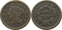 USA LARGE CENT BRAIDED HAIR -