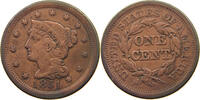 USA LARGE CENT BRAIDED HAIR -