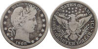 USA QUARTER 1908 O BARBER S 45,00 EUR  plus 5,99 EUR verzending