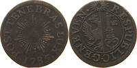 SWITZERLAND GENF GENEVE 6 DENIERS 1785 SS- 50,00 EUR  plus 5,99 EUR verzending